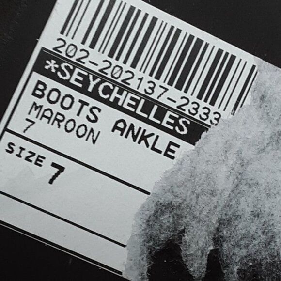 Seychelles Women's Ankle Boot size 7M Maroon Leather - Picture 5 of 11